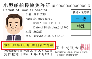 ボート免許・小型船舶免許の更新講習